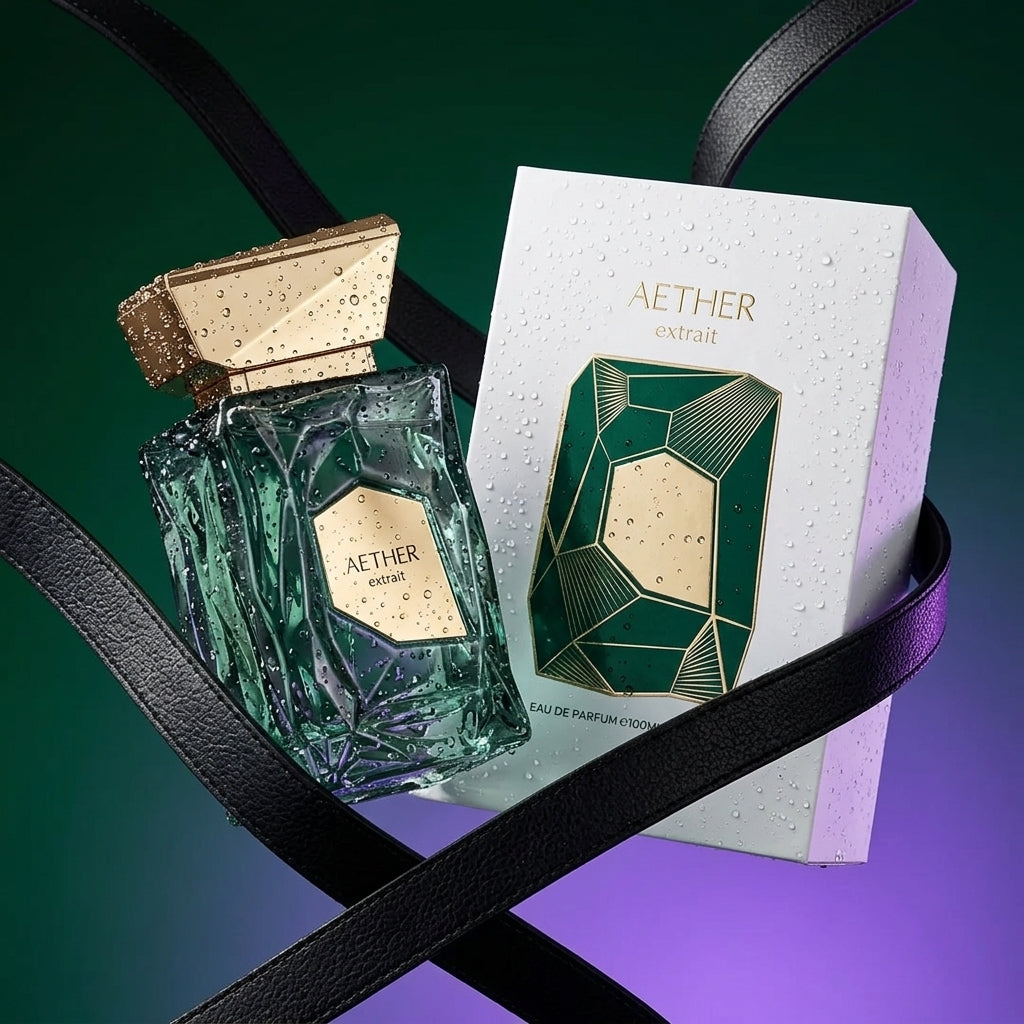 AETHER Extrait Eau De Parfum 100ml – Elegant Designer Fragrance Gift Set