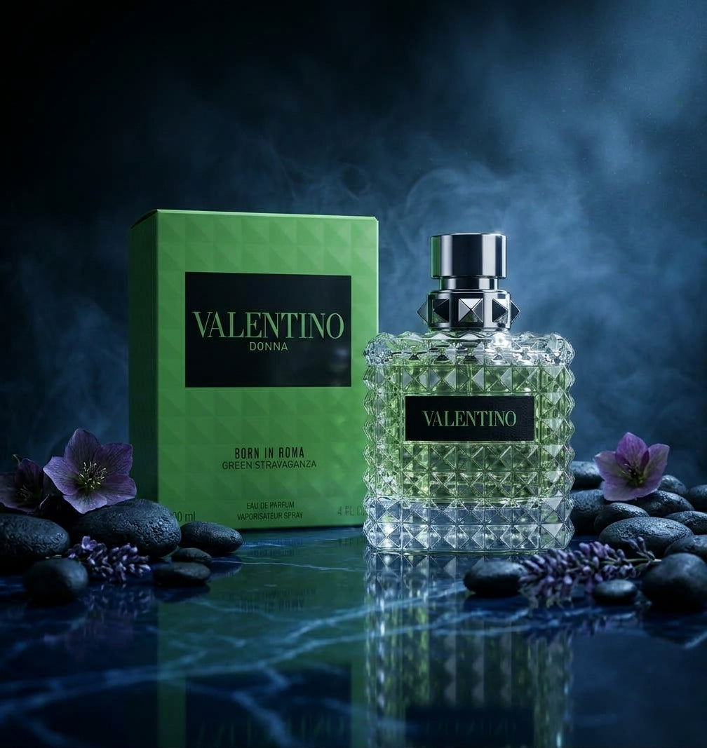 Valentino Donna Born In Roma Green Stravaganza EDP 3.4 oz / 100ml – Women's Perfume