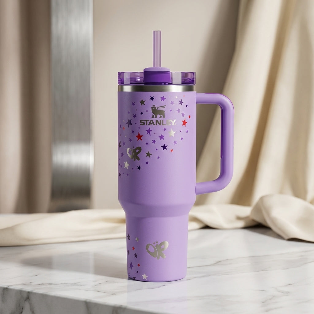 Stanley x Olivia Rodrigo 40 oz Quencher FlowState Tumbler – Limited Edition