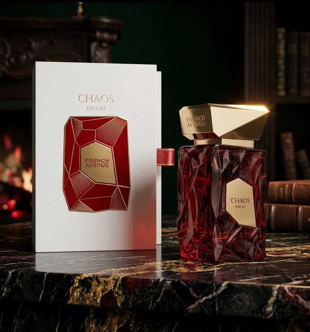 French Avenue CHAOS Extrait 3.4 oz Spray – Unisex Luxury Fragrance