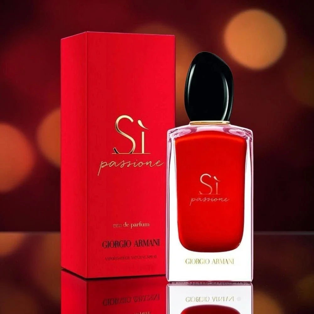 Armani Sì Passione Women's Perfume EDP Spray 100ml Luxury Fragrance
